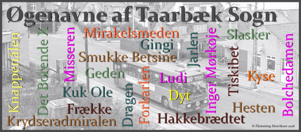 Bog om øgenavnene i Taarbæk